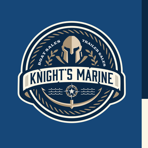 Knight Marine Logo Design by Grace's_Secret
