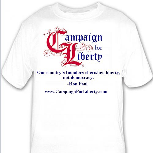 Campaign for Liberty Merchandise Design by ghengis86