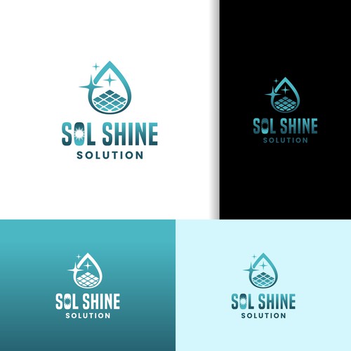 New solar panel cleaning business needing to attract customers Design by Herii1