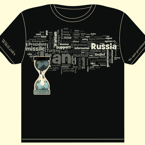 New t-shirt design(s) wanted for WikiLeaks Design by sudantha