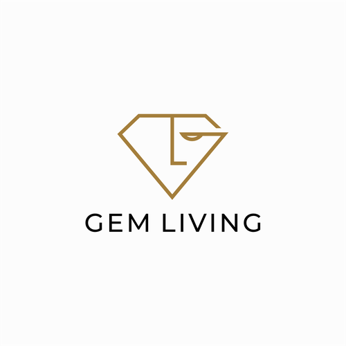 Geometrical, minimalist, modern brand design for Gem Living Design by Ityanjaoehar®