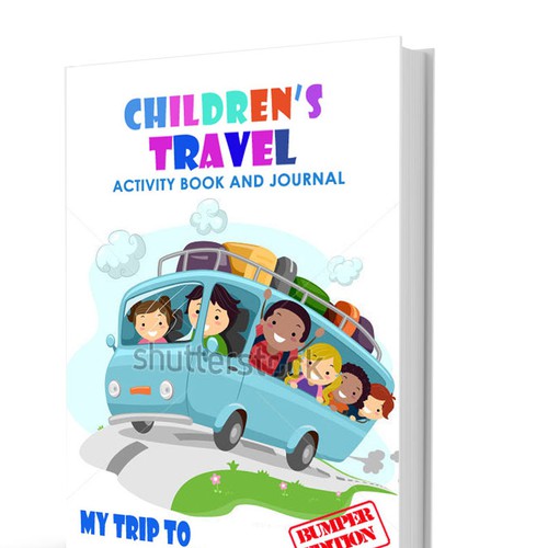 Create a fun, vibrant book cover for kids travel book | Book cover contest