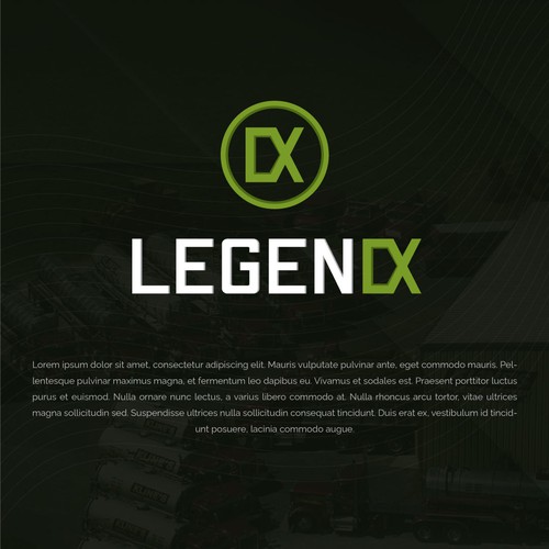 Legend X Truck Bed's Logo Design by InzamulHaq