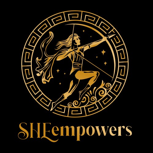 SHEempowers - luxurious design of a woman preferrably in some kind of a circle to appeal to women professionals Design by Jacob Gomes