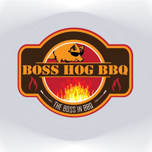 Boss Hog BBQ logo design | Logo design contest