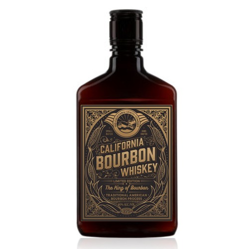 Design a retro Bourbon label Design by Wooden Horse