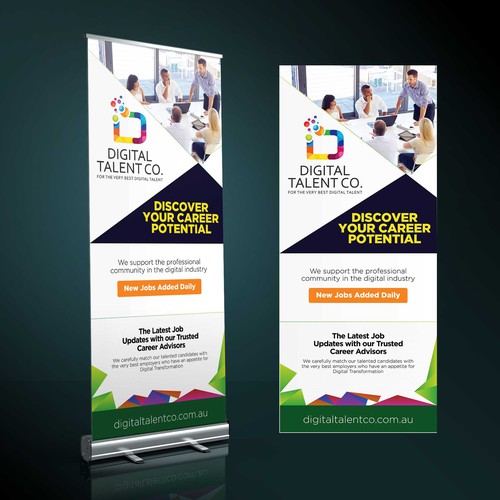 Stand Up Banner Design Design by IDEA Logic✅✅✅✅