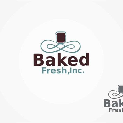 logo for Baked Fresh, Inc. Design by miracle arts