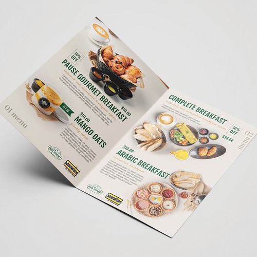 Best Menu Design Design by shiro_neko