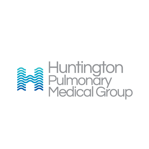 Huntington Pulmonary Logo Design by Victor Langer