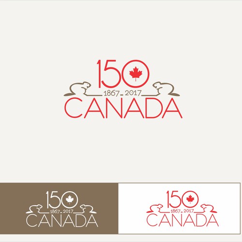 Community contest: Design Canada’s 150th birthday logo! Design by ArtiMaki