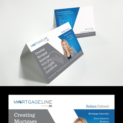 Design Postcard for Mortgage Broker por copilul