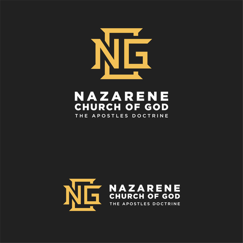 Nazarene Church of God Monogram style! Design by saleko_