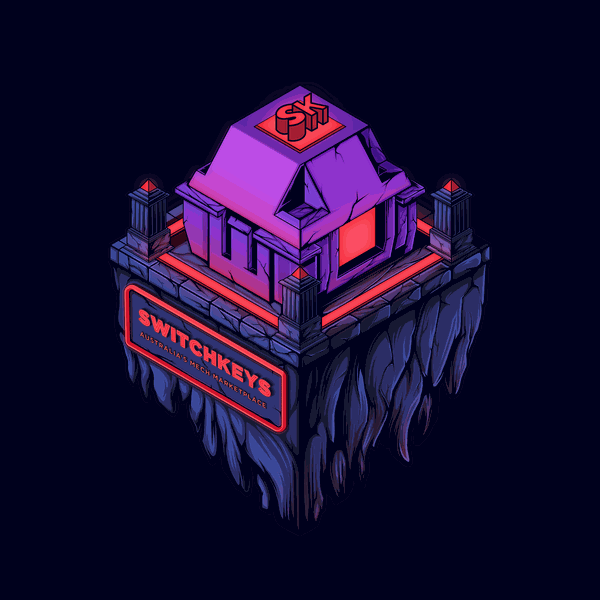 Sticker Illustration for SwitchKeysAU