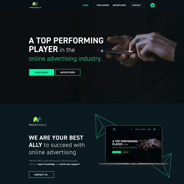 Adtech Company Website