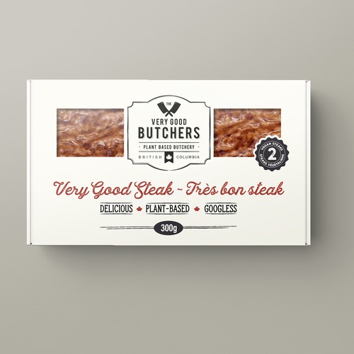 Design Packaging for a Plant-Based Butcher Design by Dimanist