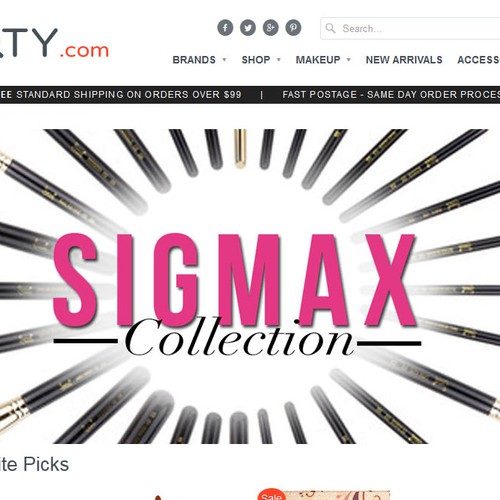 Create a banner for a product collection for the homepage Diseño de Y_Y