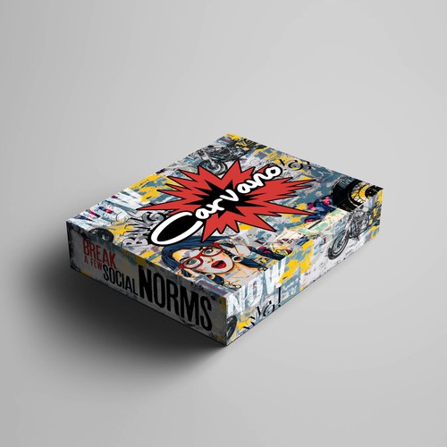 Design Packaging Design for Shipping Box - Mens Streetwear Apparel Line por sougatacreative