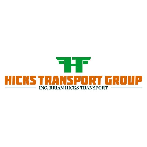 Hicks Transport Group logo freshen up - Sep 2015 Design by camperniq