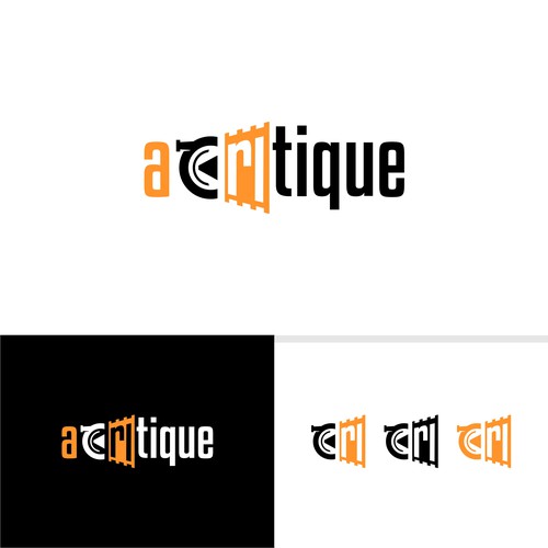 What would a film critique logo look like? Design by SPECTAGRAPH