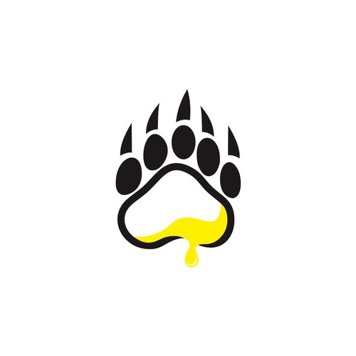 Bear Paw with Honey logo for Fashion Brand Design por ShineBright8