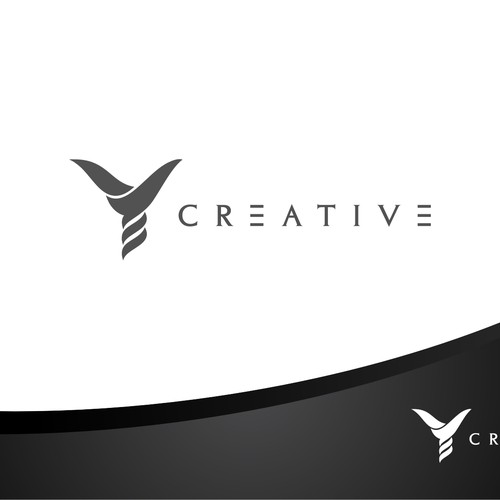 logo for Y or Y Creative Design réalisé par BirdFish Designs