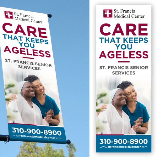 Design a banner that attracts older adults & families to use our specialized senior care & services Design réalisé par icon89GraPhicDeSign