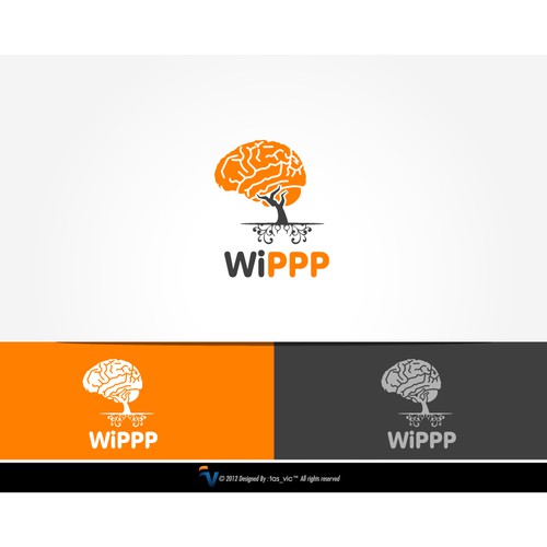 Create the next logo and business card for WiPPP Diseño de FASVlC studio