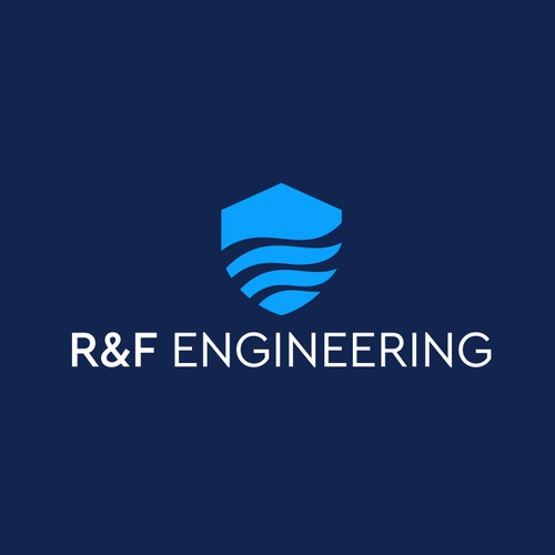 Business logo for flood control engineering firm Design by Rekker