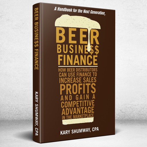 Design an award-winning book cover for the beer business Design by Shivaal