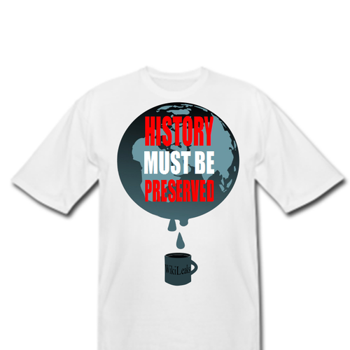 New t-shirt design(s) wanted for WikiLeaks Ontwerp door Krastapopolos