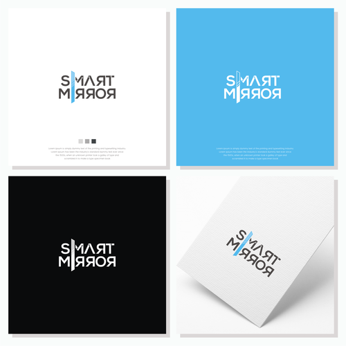 Smart Mirror Logo Design by subor_