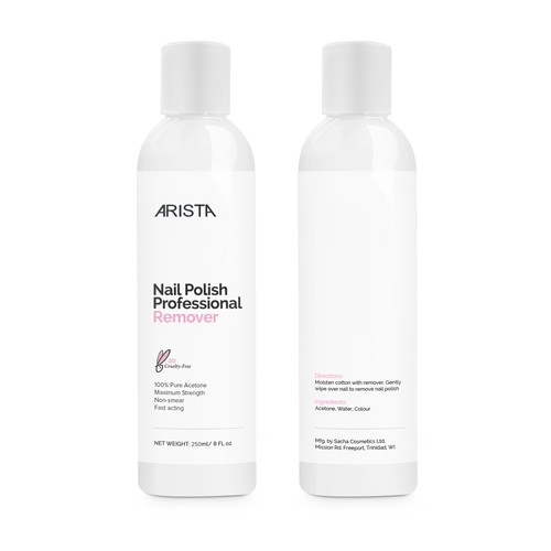 Arista Nail Polish Remover Design by DesignSBS