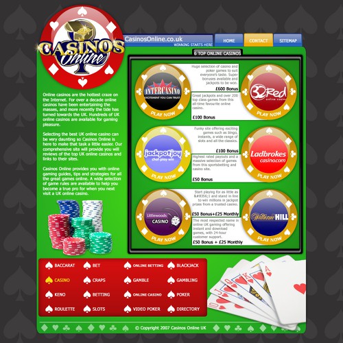 Diseño de página web (codificada) propuesta en el concurso por Carlitos