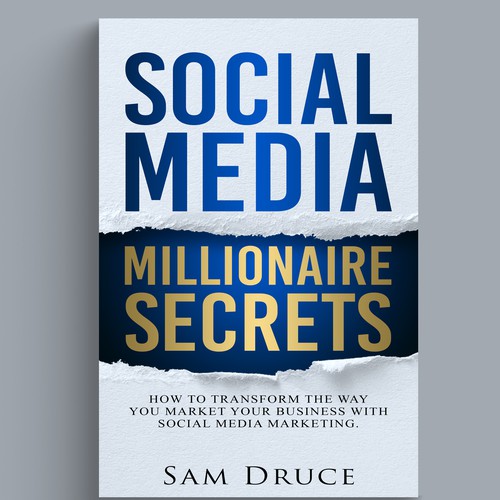 Design A Social Media Marketing Book Cover Being Sent to 500,000 in 10 days! Design by Philip4:13