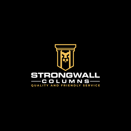 Design a strength related logo to promote strong columns Design by Dr_22