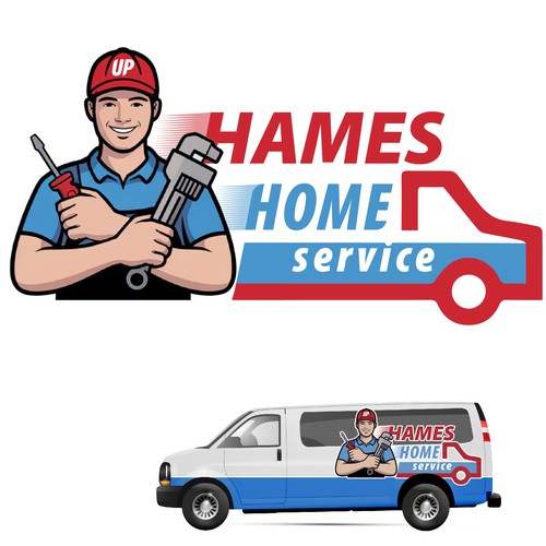 Hams Home Services Design by Boxdesigns