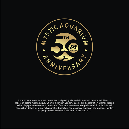 Mystic Aquarium Needs Special logo for 50th Year Anniversary Design by sulih001