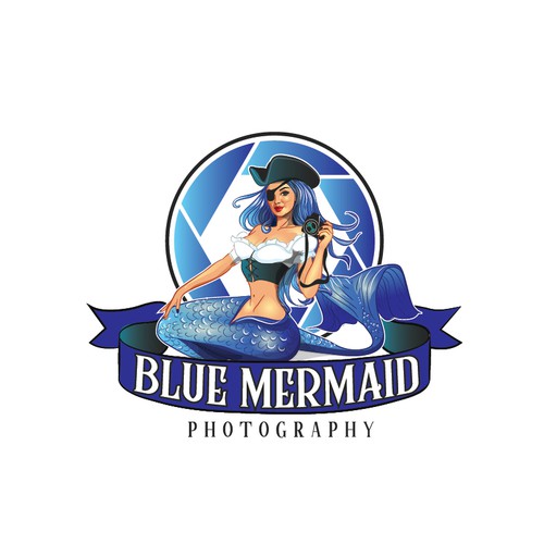 Blue Mermaid Design by micilijana