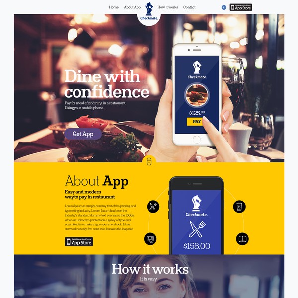 Restaurant app technology