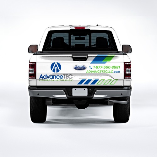 Design a Cutting-Edge, Classy Truck Wrap for AdvanceTEC – Highlighting Innovative Technology Design by Art Mahno ✔