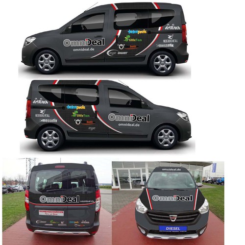 Car, truck or van wrap contest entry by loveINA