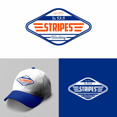 Stripes Washing - Design a logo and brand for a new upcoming coastal company Design by websmartusa