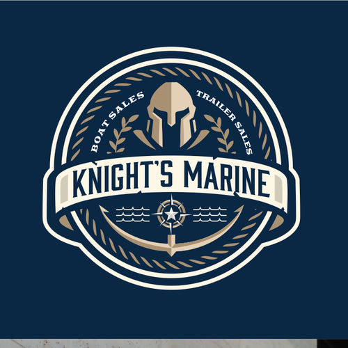 Knight Marine Logo Design by Grace's_Secret