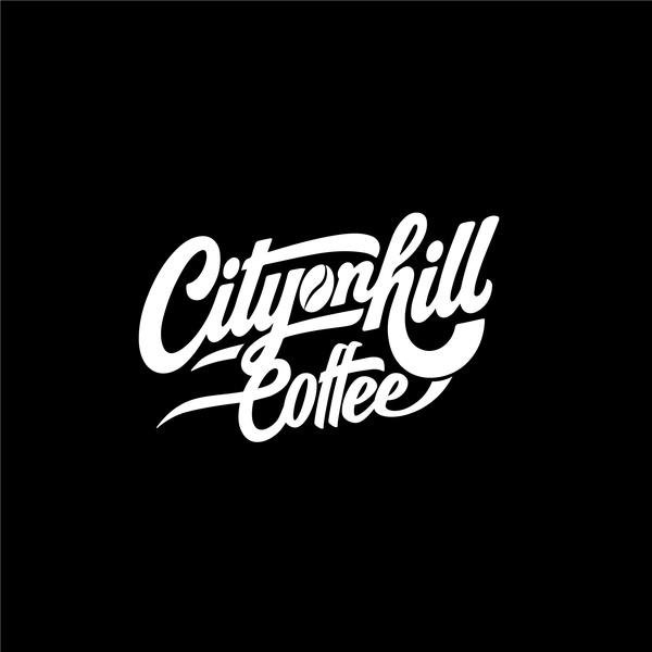 Design by DOB Studio titled "coffee brand custom font"