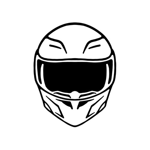 コンペ「Sporty motorcycle helmet logo for clothing」のデザイン by SHREDLINEさん 