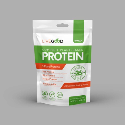 ***GUARANTEED PRIZE*** - LABEL DESIGN for Protein Powder -*****NEW***** Design by JamPasir