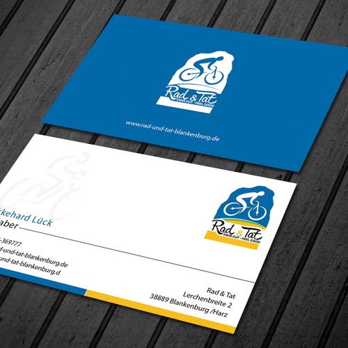 **modern Bike-store needs Business-Cards** Design by deviserpark