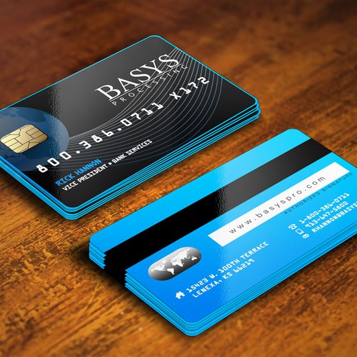 BASYS Business Card Design by GM Visual Studio