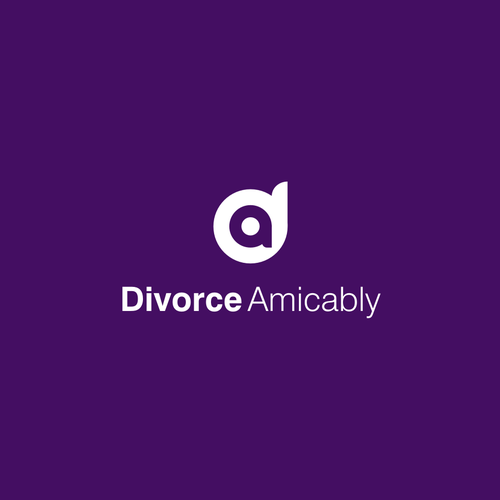 Logo for a new, healthy way for reasonable people to divorce Design by isal13